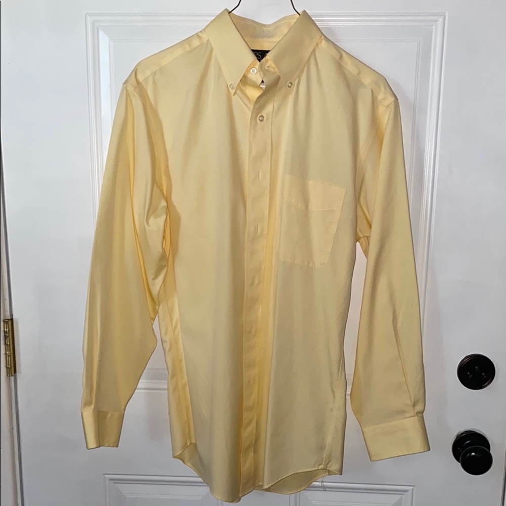 Jos. A. Bank Light Yellow Dress Shirt